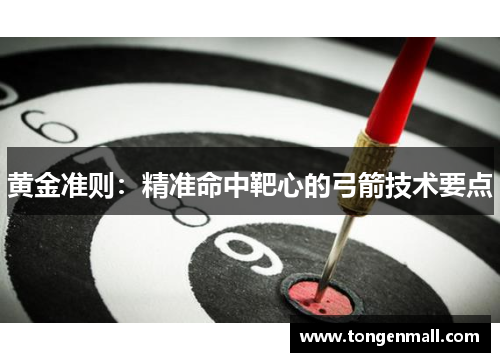 黄金准则：精准命中靶心的弓箭技术要点