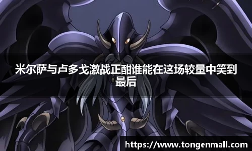 米尔萨与卢多戈激战正酣谁能在这场较量中笑到最后